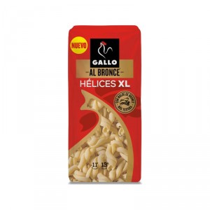 PASTA GALLO HELICES XL AL BRONCE 450 GRS.