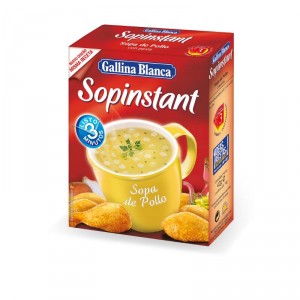 SOPINSTANT GALLINA BLANCA SOPA POLLO 49,5 GRS