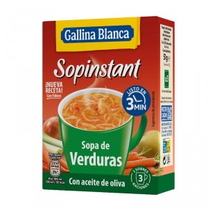 SOPINSTANT GALLINA BLANCA SOPA VERDURA 60 GRS