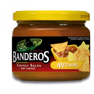 SALSA BANDEROS CHUNKY MEDIUM 300 GRS