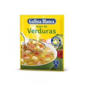 SOPA GALLINA BLANCA VERDURAS 57 GRS