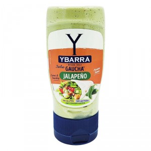 SALSA YBARRA GAUCHA JALAPEÑO 250 ML.