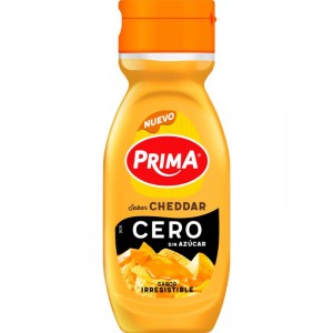 SALSA PRIMA CHEDDAR CERO 260 GRS.