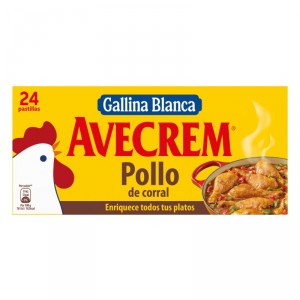 CALDO AVECREM POLLO 24 PASTILLAS