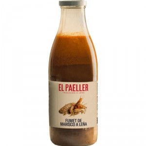 CALDO EL PAELLER FUMET DE MARISCO A LEÑA 950 ML.