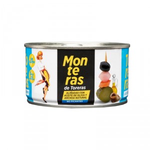 MONTERAS DE TORERAS SABOR ANCHOA 120 GRS. P.E.