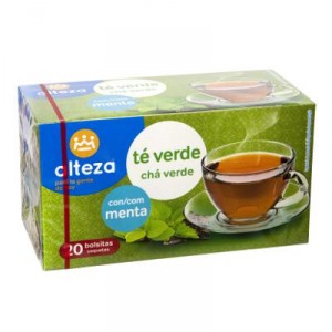 INFUSION ALTEZA TE VERDE CON MENTA 20 UNDS