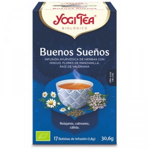 INFUSION YOGI TEA BUENOS SUEÑOS 30 GRS.