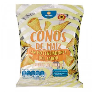 APERITIVO ALTEZA CONOS MAIZ 85 GRS