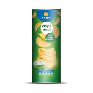 CHIPS SNACK ALTEZA SOUR CREAM & ONION 160 GRS