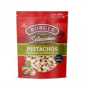 PISTACHO BORGES TOSTADOS Y AL PUNTO DE SAL 130 GRS