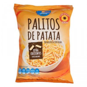 PALITOS DE PATATA ALTEZA EXTRA CRUJIENTES 100 GRS