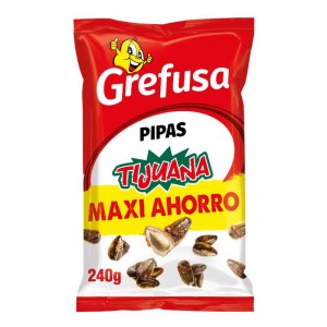 PIPAS G" GREFUSA SABOR TIJUANA 240 GRS"