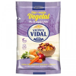 APERITIVO VICENTE VIDAL CHIPS VEGETALES 70 GRS.