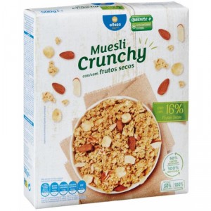 CEREALES ALTEZA MUESLY CRUNCHY CON FRUTOS SECOS 500 GRS.