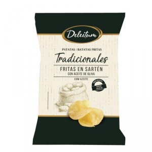 PATATAS DELEITUM TRADICIONALES FRITAS EN SARTEN 130 GRS.