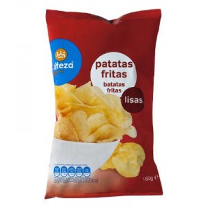 PATATAS ALTEZA FRITAS LISAS 160 GRS
