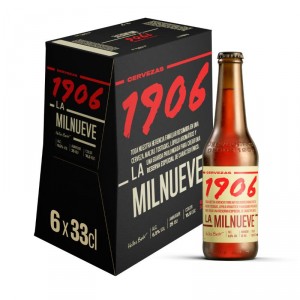 CERVEZA ESTRELLA GALICIA RESERVA 1906 BOT 33 CL. PACK 6