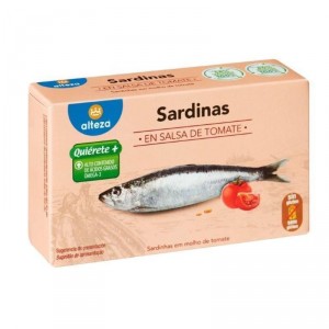 SARDINA ALTEZA TOMATE RR-125 84 GR. PESO ESCURRIDO