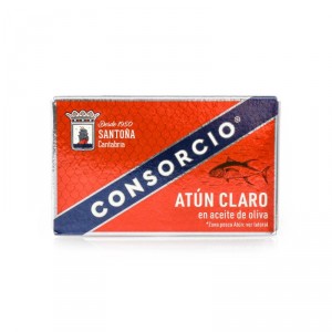 ATUN CLARO CONSORCIO ACEITE DE OLIVA OL-120 110GR 80GR P.E.