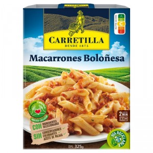 MACARRONES CARRETILLA BOLOÑESA 325 GRS