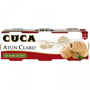 ATUN CUCA CLARO EN ACEITE DE OLIVA RO-70 P-3 UN X 48 GR PE