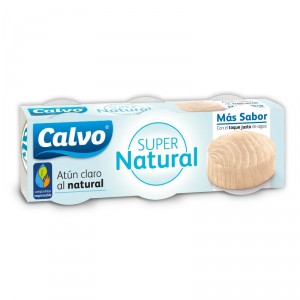 ATUN CLARO CALVO SUPER NATURAL P-3 UNDS 195 GRS 168 GRS P.E.