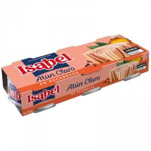 ATUN ISABEL CLARO ESCABECHE RO-85 P-3X52 GR. P.E.