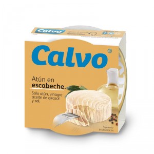 ATUN CALVO EN ESCABECHE RO 160 104 GR. PESO ESCURRIDO