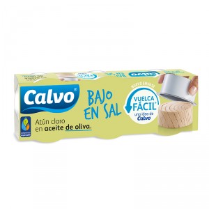 ATUN CLARO CALVO B/SAL ACEI.OL.VUELCA FACIL RO80 P3X52GR.P.E