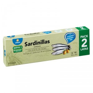 SARDINILLA ALTEZA AC.OLIVA B/SAL PACK 2 RR-90 FA 124 GR.P.E.