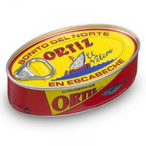 BONITO DEL NORTE ORTIZ ESCABECHE OL-120, 82 GR. P.E.