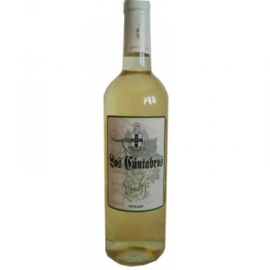 VINO BLANCO LOS CANTABROS VERDEJO 75 CL.