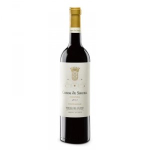 VINO TINTO CONDE DE SIRUELA D.O.RIBERA DUERO CRIANZA 75 CL.