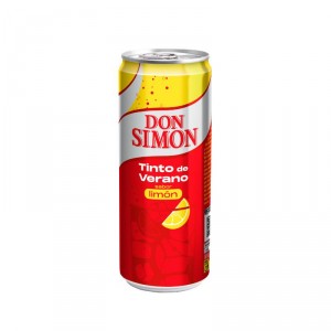 TINTO DE VERANO DON SIMON LIMON LATA 33 CL.