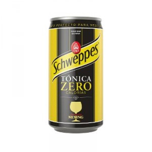 TONICA SCHWEPPES ZERO LATA 25 CL.
