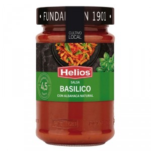 SALSA HELIOS BASILICO 380 GRS.