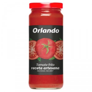 TOMATE ORLANDO FRITO RECETA ARTESANA 335 GRS.