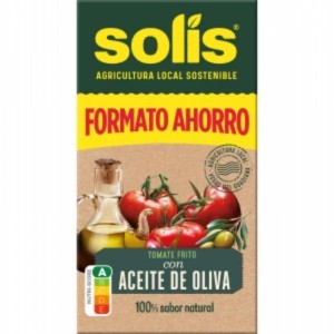 TOMATE FRITO SOLIS ACEITE DE OLIVA 500 GRS