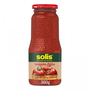 TOMATE SOLIS FRITO CRISTAL 360 GRS