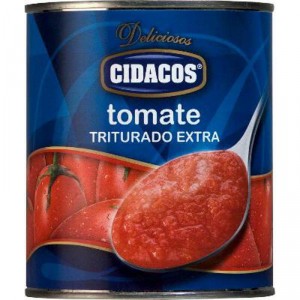 TOMATE CIDACOS TRITURADO 800 GR.