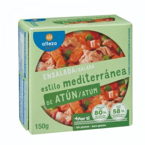 ENSALADA ALTEZA MEDITERRANEA RO-170 GR., 150 GR. P.E.