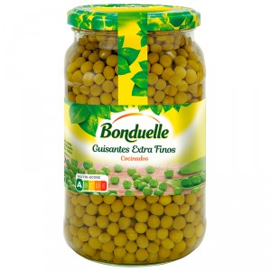 GUISANTE BONDUELLE COCINADO EXTRAFINO 720 GRS, 465 GR P.E.