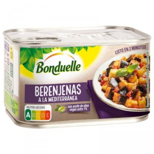 BERENJENAS BONDUELLE A LA MEDITERRANEA 375 GRS.