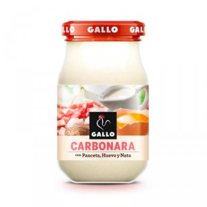 SALSA GALLO CARBONARA 330 GRS.