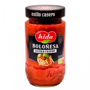 SALSA HIDA BOLOÑESA DE CARNE 355 GRS.