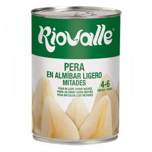 PERA RIOVALLE ALMIBAR 480 GRS. 240 GRS PESO ESCURRIDO