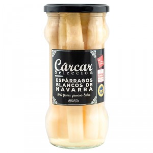 ESPARRAGOS CARCAR D.O.NAVARRA FRC 9/12 540GR. 325 GR. P.E