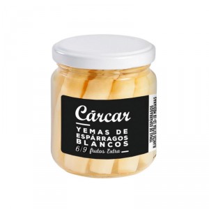YEMAS ESPARRAGO CARCAR EXTRA 6/9 FRC 185GR., 125GR. P.E.