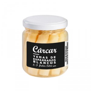 YEMAS ESPARRAGO CARCAR EXTRA 6/9 FRC 185R., 125GR. P.E.